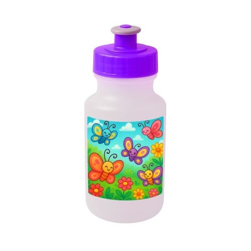Garrafinha Squeeze Personalizada Jardim das Borboletas