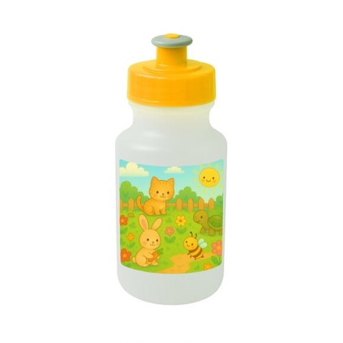 Garrafinha Squeeze Personalizada Jardim dos Bichinhos