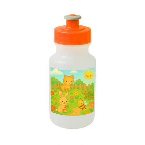 Garrafinha Squeeze Personalizada Jardim dos Bichinhos
