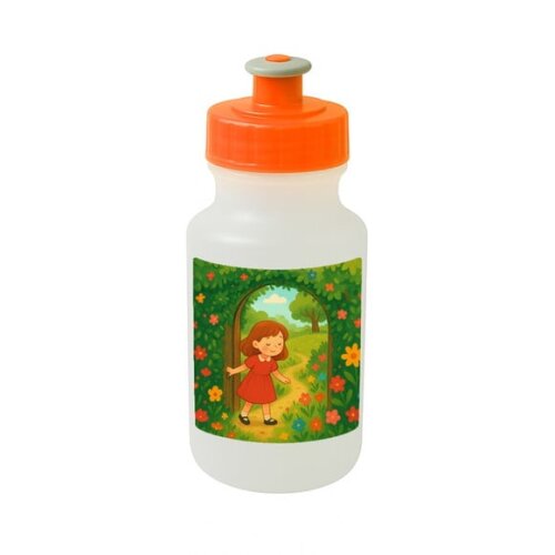 Garrafinha Squeeze Personalizada Jardim Secreto