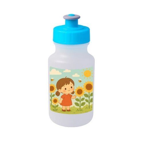 Garrafinha Squeeze Personalizada Jardim dos Girassóis