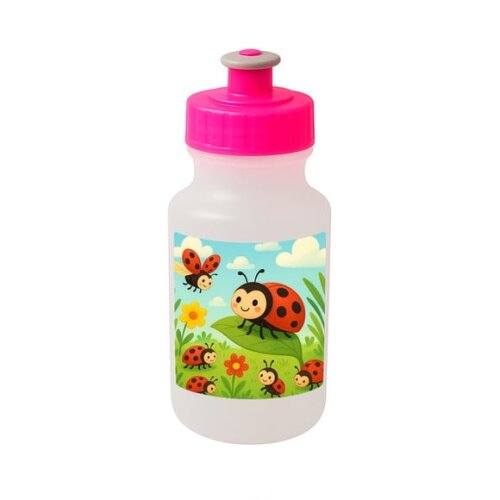 Garrafinha Squeeze Personalizada Joaninhas