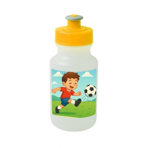 Garrafinha Squeeze Personalizada Jogador de Futebol