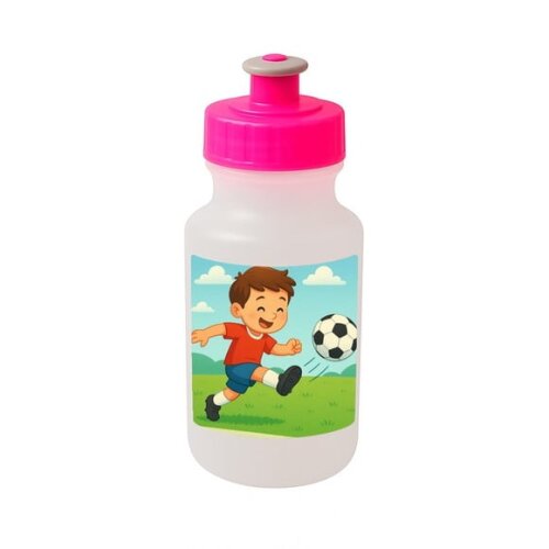 Garrafinha Squeeze Personalizada Jogador de Futebol