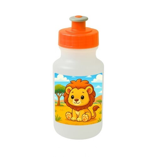 Garrafinha Squeeze Personalizada Leão Baby