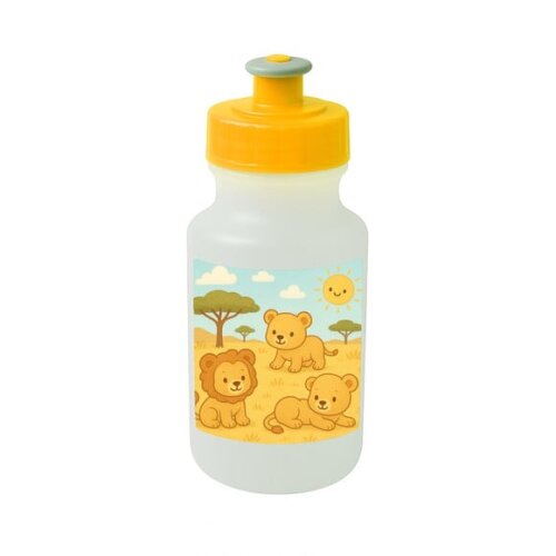 Garrafinha Squeeze Personalizada Leãozinhos