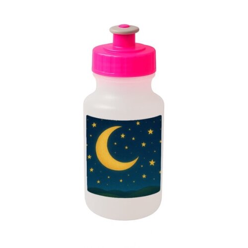 Garrafinha Squeeze Personalizada Lua e Estrelas