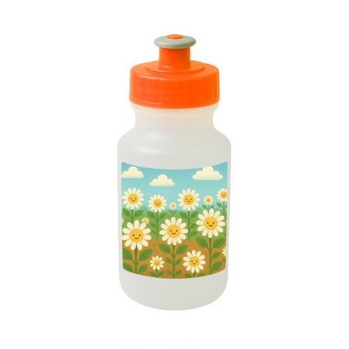 Garrafinha Squeeze Personalizada Margaridas