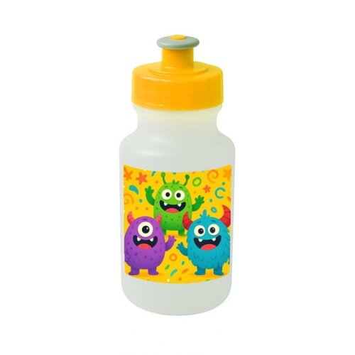 Garrafinha Squeeze Personalizada Monstrinhos