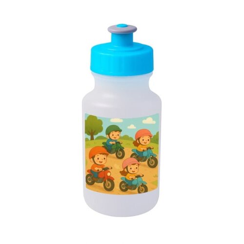 Garrafinha Squeeze Personalizada Motocicletas Kids