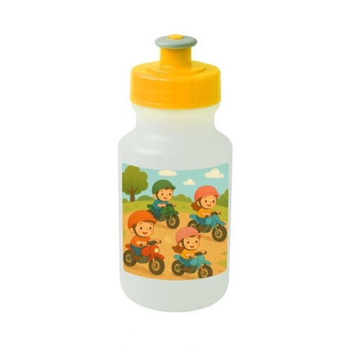 Garrafinha Squeeze Personalizada Motocicletas Kids