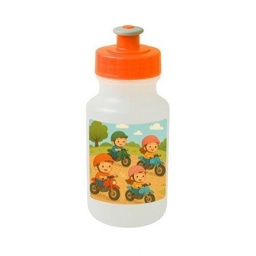 Garrafinha Squeeze Personalizada Motocicletas Kids