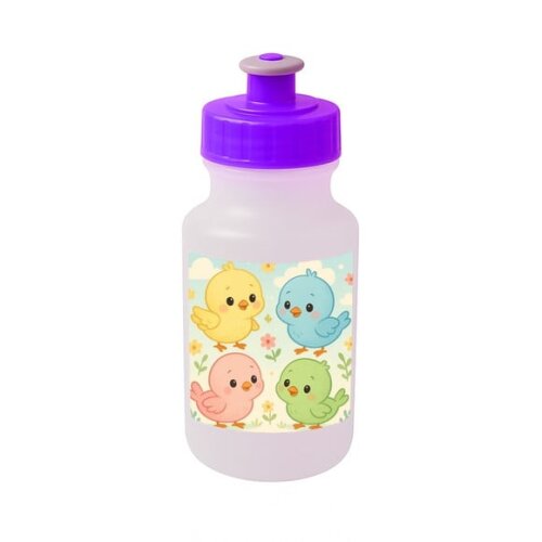 Garrafinha Squeeze Personalizada Passarinhos Baby