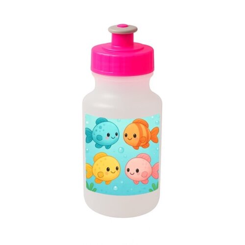 Garrafinha Squeeze Personalizada Peixinhos Baby