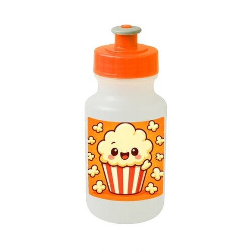 Garrafinha Squeeze Personalizada Pipoca