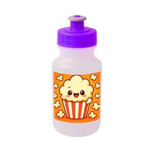 Garrafinha Squeeze Personalizada Pipoca