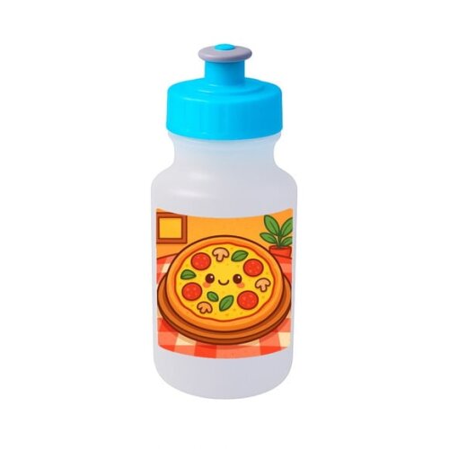 Garrafinha Squeeze Personalizada Pizza Divertida