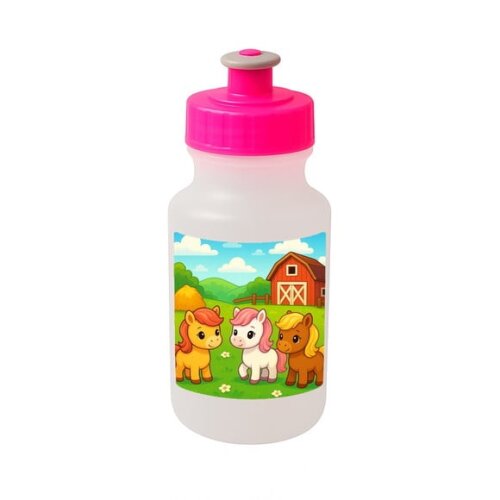 Garrafinha Squeeze Personalizada Pôneis