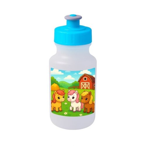 Garrafinha Squeeze Personalizada Pôneis