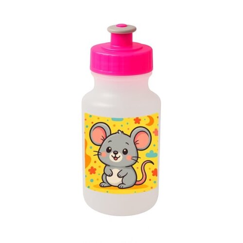 Garrafinha Squeeze Personalizada Ratinho Fofo