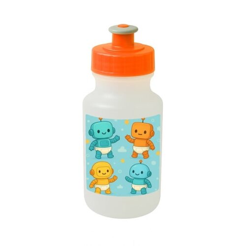 Garrafinha Squeeze Personalizada Robôs Baby