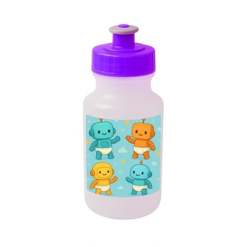 Garrafinha Squeeze Personalizada Robôs Baby