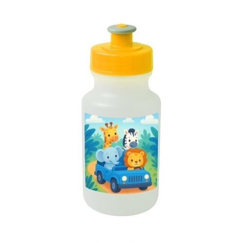 Garrafinha Squeeze Personalizada Safari Azul