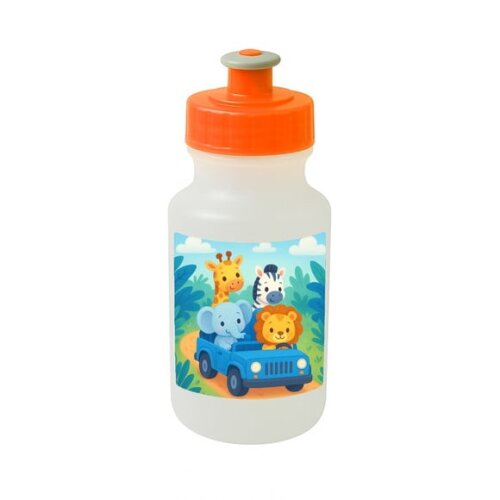 Garrafinha Squeeze Personalizada Safari Azul