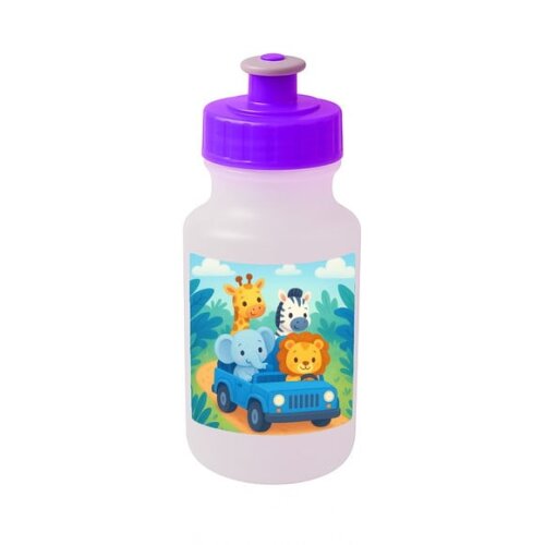 Garrafinha Squeeze Personalizada Safari Azul