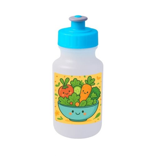 Garrafinha Squeeze Personalizada Salada Divertida