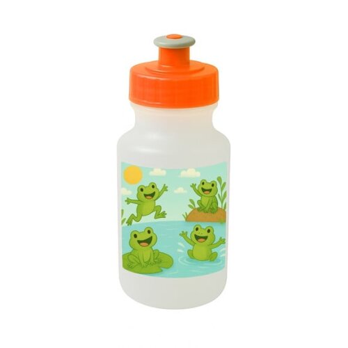 Garrafinha Squeeze Personalizada Sapos Divertidos