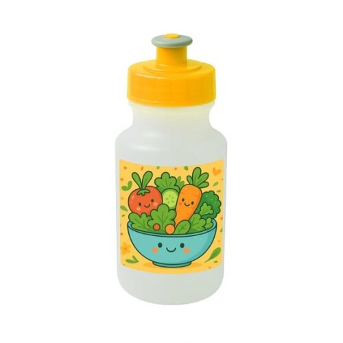 Garrafinha Squeeze Personalizada Salada Divertida