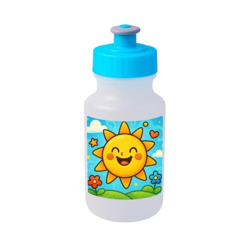 Garrafinha Squeeze Personalizada Sol Sorridente