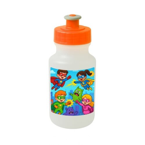 Garrafinha Squeeze Personalizada Super Heróis