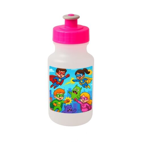 Garrafinha Squeeze Personalizada Super Heróis