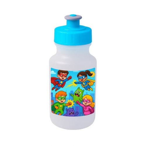 Garrafinha Squeeze Personalizada Super Heróis