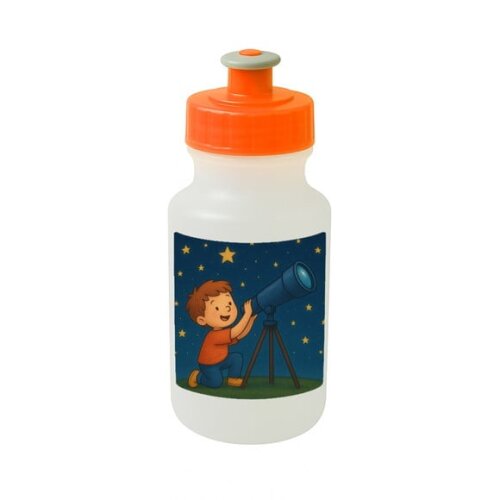 Garrafinha Squeeze Personalizada Telescópio Kids