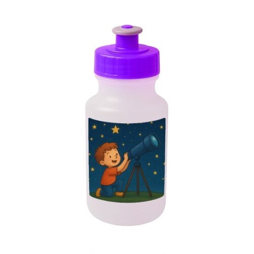 Garrafinha Squeeze Personalizada Telescópio Kids