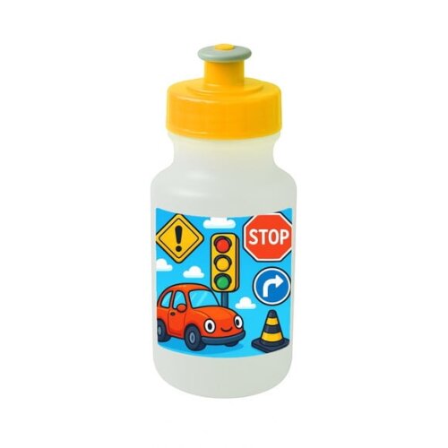 Garrafinha Squeeze Personalizada Trânsito