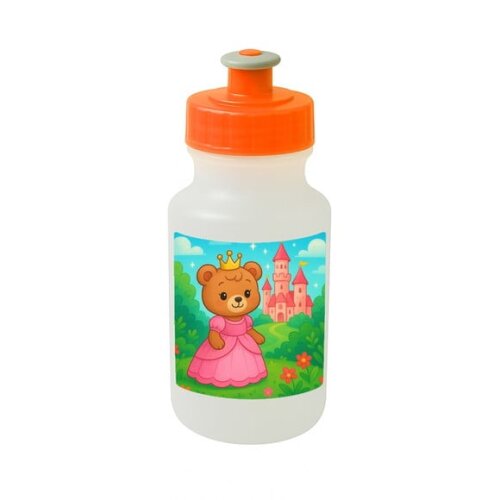 Garrafinha Squeeze Personalizada Ursinha Princesa