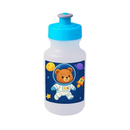 Garrafinha Squeeze Personalizada Ursinho Astronauta