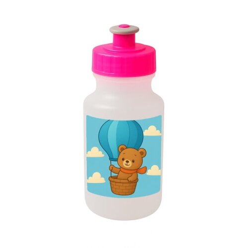 Garrafinha Squeeze Personalizada Ursinho Baloeiro