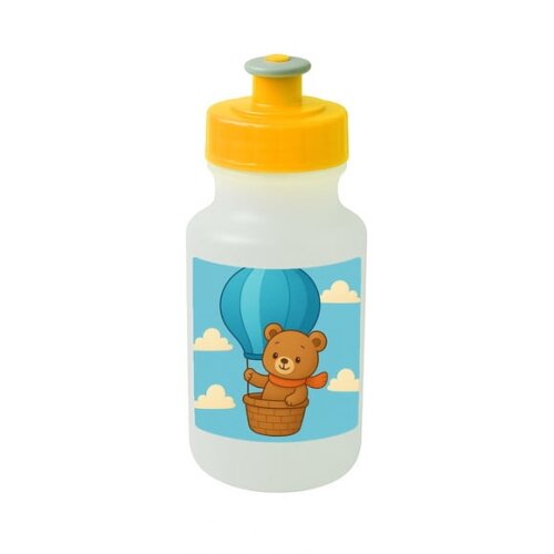 Garrafinha Squeeze Personalizada Ursinho Baloeiro