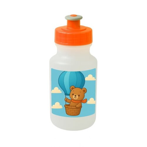 Garrafinha Squeeze Personalizada Ursinho Baloeiro