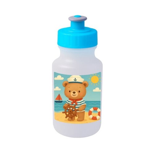 Garrafinha Squeeze Personalizada Ursinho Marinheiro