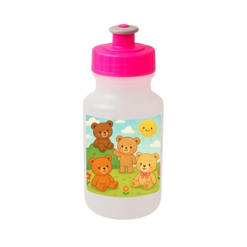 Garrafinha Squeeze Personalizada Ursinhos
