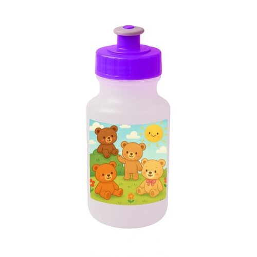 Garrafinha Squeeze Personalizada Ursinhos