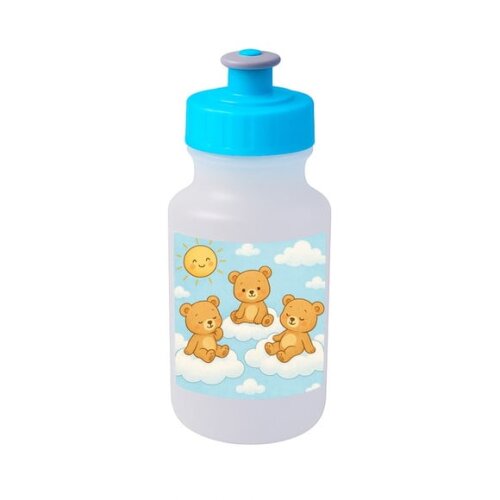 Garrafinha Squeeze Personalizada Ursinhos na Nuvem