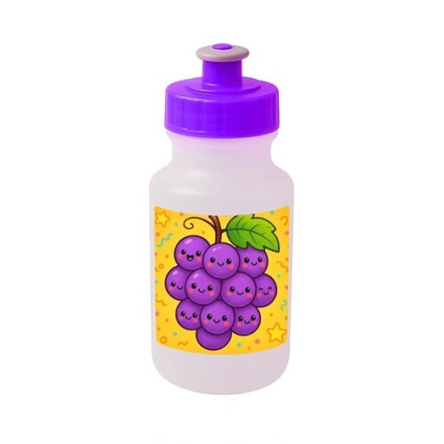 Garrafinha Squeeze Personalizada Uvinhas Fofas
