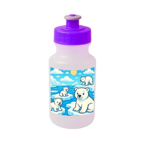 Garrafinha Squeeze Personalizada Ursos Polares